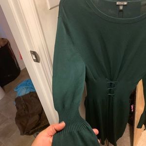 Bell sleeve express dress